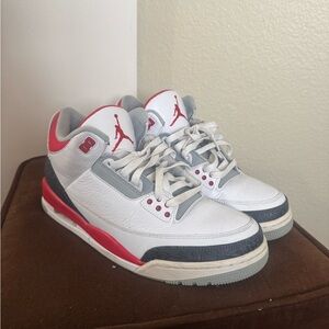 Nike Air Jordan 3 Fire Red Sz 11